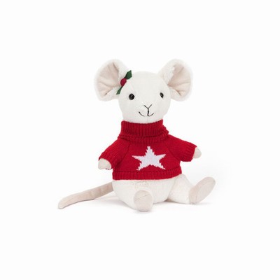 Jellycat Merry Mouse Jumper USA | 80123FGDC